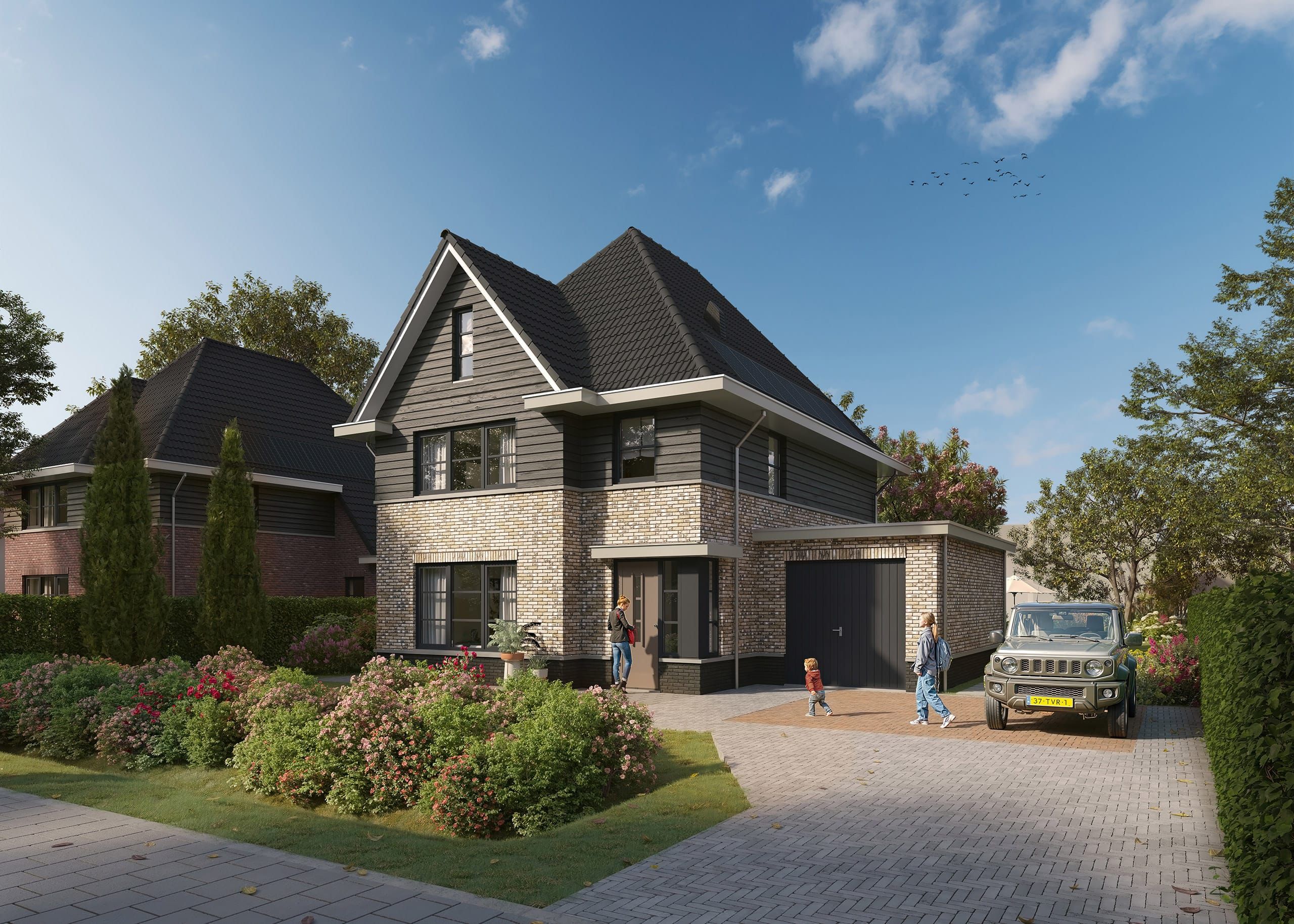 Harns Invest Elzenrijck Drachten vogelvlucht
