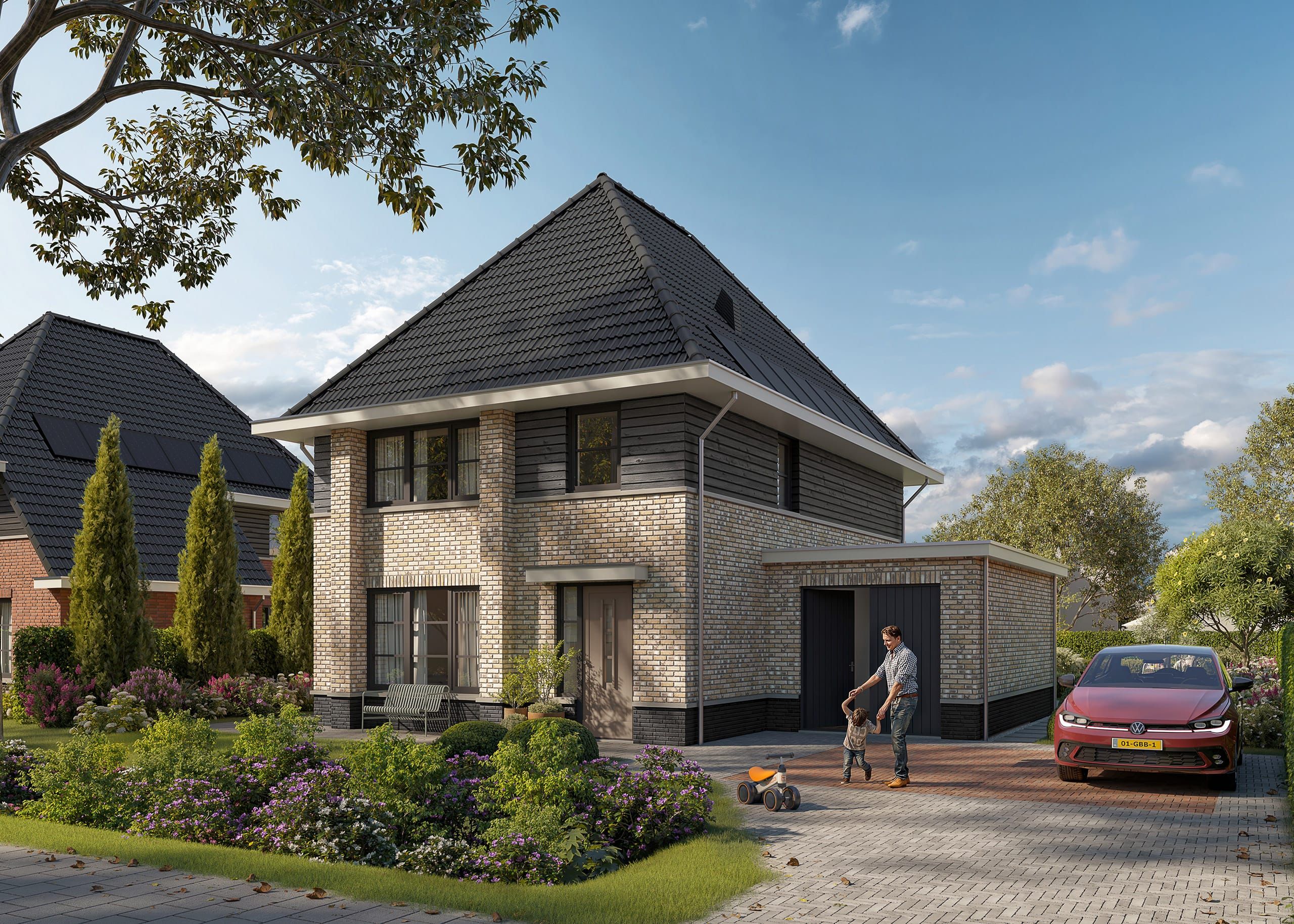 Harns Invest Elzenrijck Drachten vogelvlucht